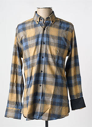 Chemise manches longues manches longues beige CAP 10 TEN homme