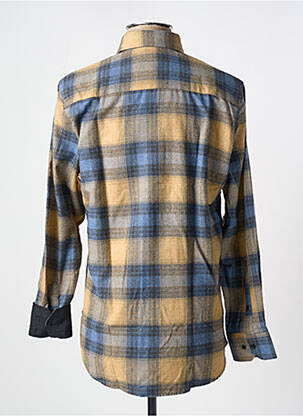 Chemise manches longues manches longues beige CAP 10 TEN homme