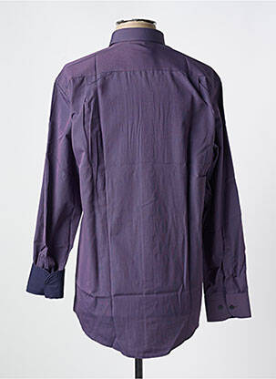 Chemise manches longues manches longues violet LOUIS VICTOR homme