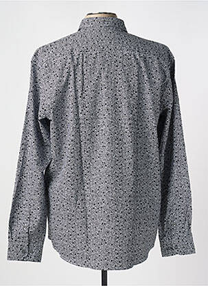 Chemise manches longues manches longues noir CAPTEN homme