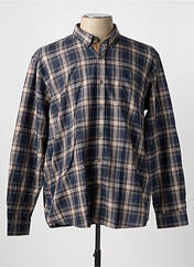 Chemise manches longues bleu CAPTEN pour homme seconde vue