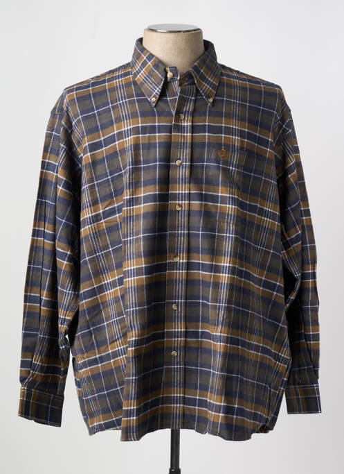 Chemise manches longues bleu ARMORIAL pour homme