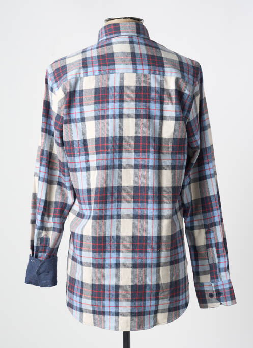 Chemise manches longues bleu CAP 10 TEN homme