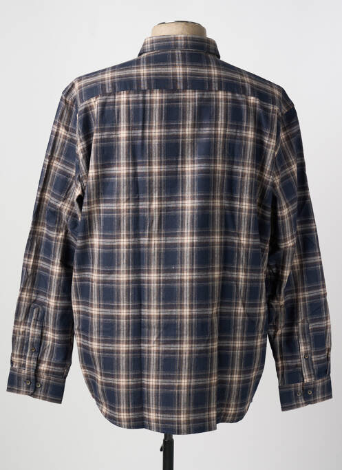 Chemise manches longues bleu CAPTEN homme