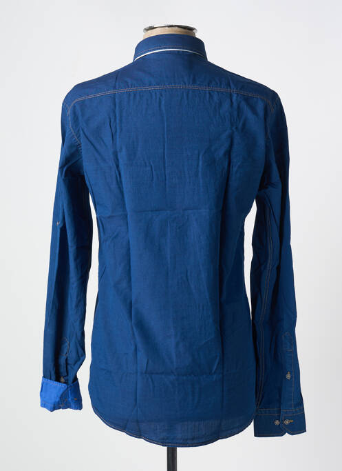 Chemise manches longues bleu FOXX pour homme