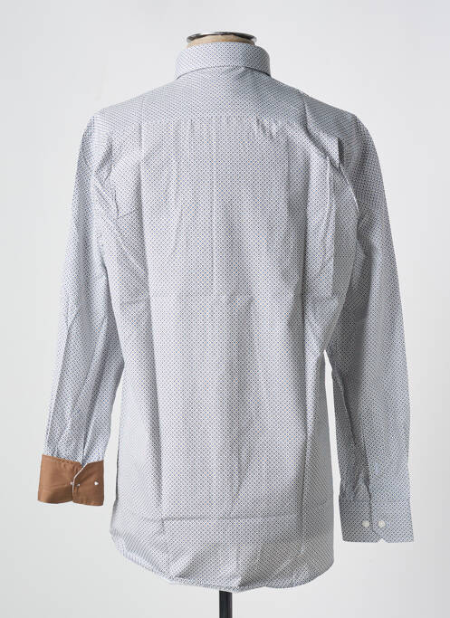 Chemise manches longues bleu LOUIS VICTOR pour homme