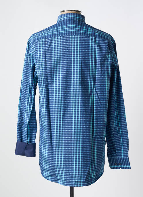 Chemise manches longues bleu LOUIS VICTOR homme