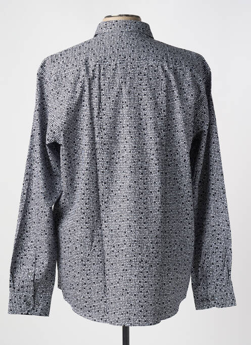 Chemise manches longues noir CAPTEN pour homme