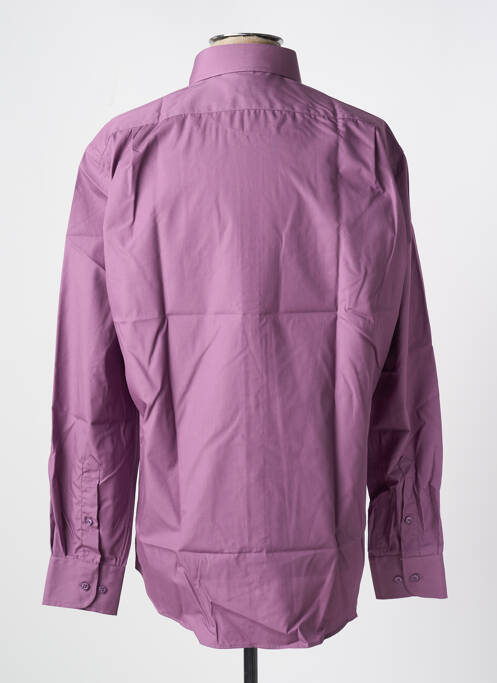 Chemise manches longues violet ARMORIAL homme