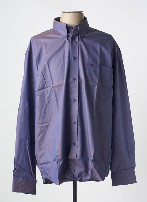 Chemise manches longues violet ARMORIAL pour homme
