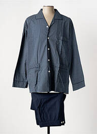 Pyjama coupe droite bleu VALBOURG homme