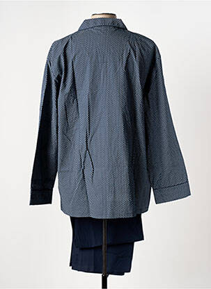 Pyjama coupe droite bleu VALBOURG homme