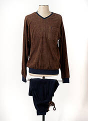 Pyjama bleu HAJO pour homme seconde vue