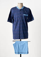 Pyjama bleu JET pour homme seconde vue