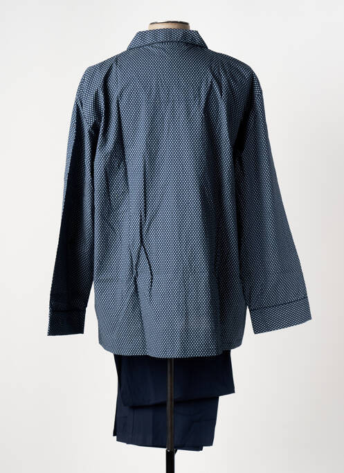 Pyjama coupe droite bleu VALBOURG homme