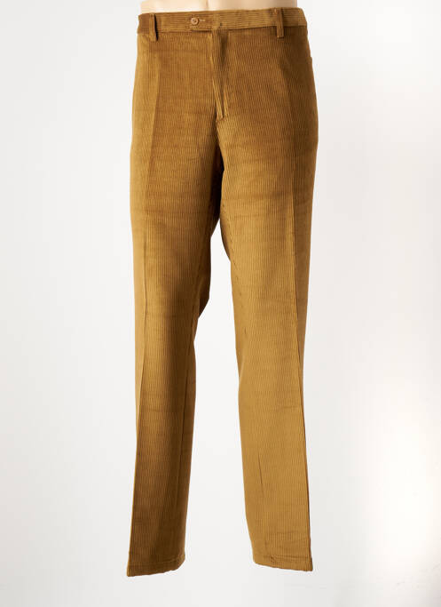 Pantalon chino jaune PIERRE D'ARLANC pour homme