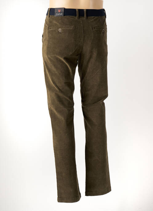 Pantalon chino vert COFOX pour homme