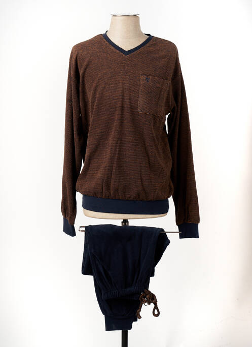 Pyjama bleu HAJO pour homme