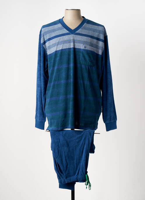 Pyjama bleu HAJO pour homme