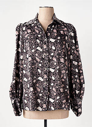 Chemisier gris JEFF GALLANO pour femme