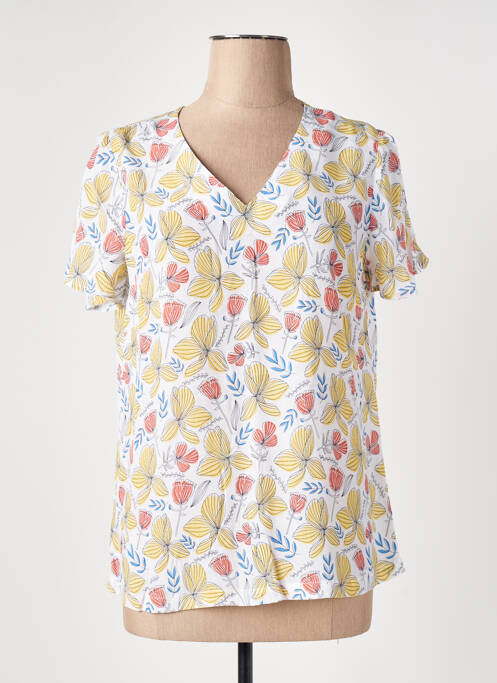 Top blanc ARMOR LUX pour femme