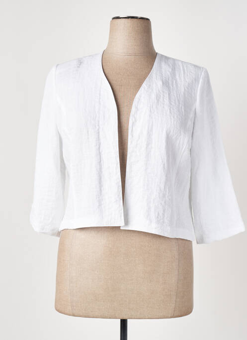 Veste casual blanc GEVANA pour femme