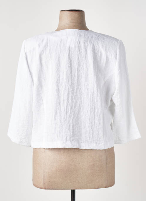 Veste casual blanc GEVANA pour femme