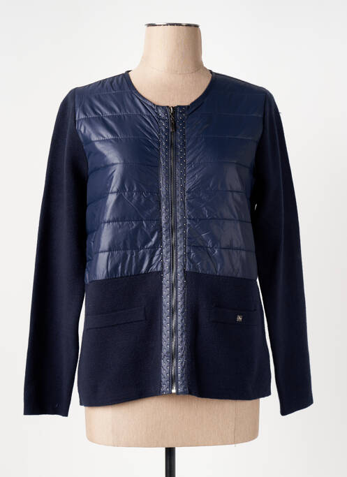 Veste casual bleu LOU LOU BY NALO pour femme