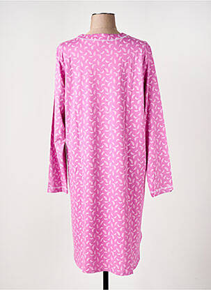 Chemise de nuit col v rose JET femme
