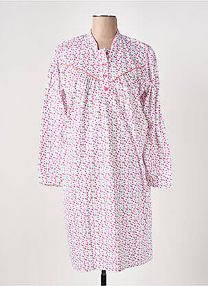 Chemise de nuit manches longues blanc JET femme