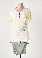 Pyjama jaune HAJO pour femme seconde vue