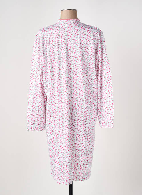 Chemise de nuit manches longues blanc JET femme
