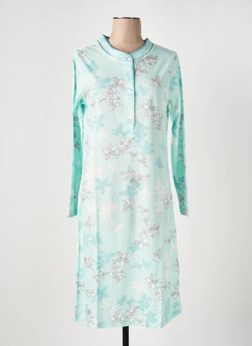 Chemise de nuit bleu HAJO pour femme