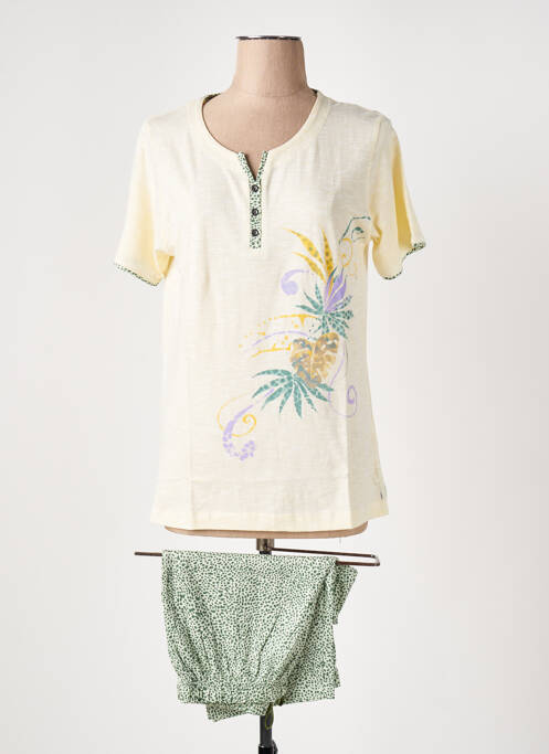 Pyjama jaune HAJO pour femme