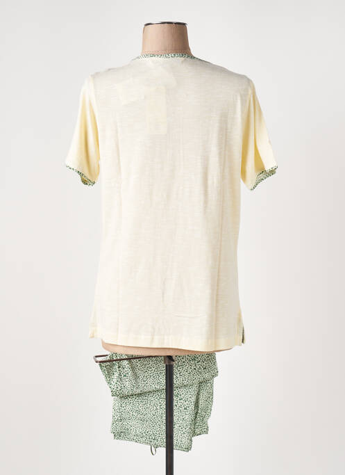 Pyjama jaune HAJO pour femme