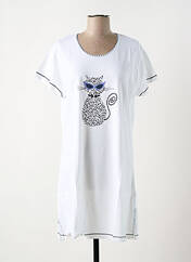Chemise de nuit blanc HAJO pour femme seconde vue