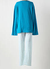 Pyjama bleu EVEN pour femme seconde vue