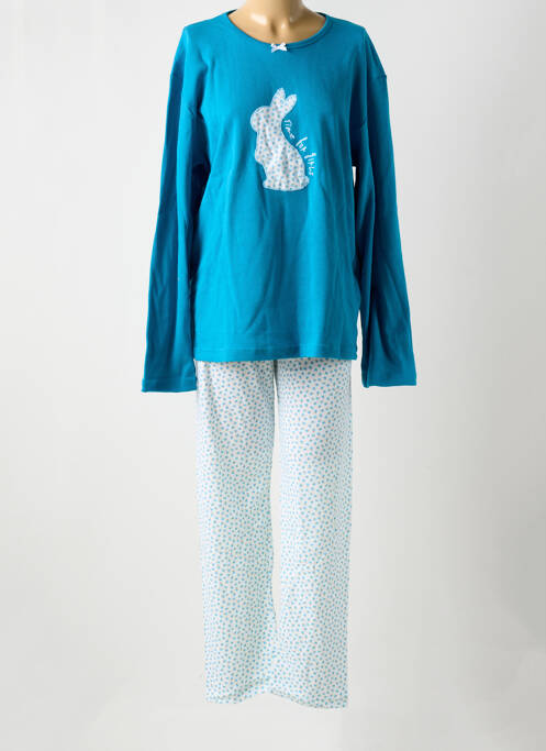 Pyjama bleu EVEN pour femme