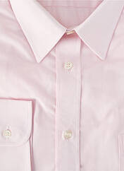 Chemise manches longues rose BELLONI pour homme seconde vue