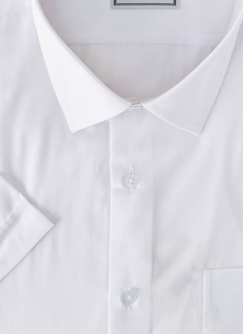 Chemise manches courtes blanc CAPTEN pour homme
