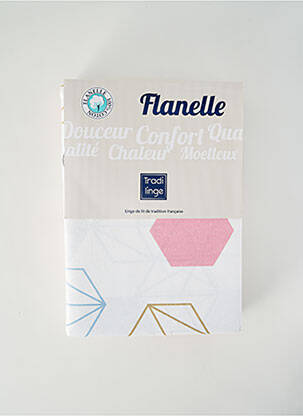Parure de lit blanc TRADI LINGE femme