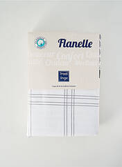 Parure de lit blanc TRADI LINGE pour femme seconde vue