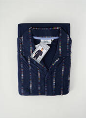 Pyjama bleu HAJO pour homme seconde vue