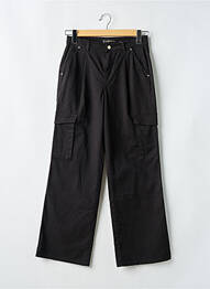 Pantalon cargo poches noir GUESS fille