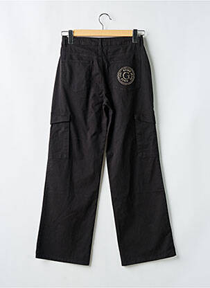 Pantalon cargo coupe large noir GUESS fille