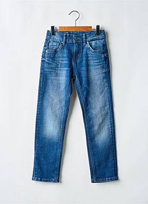 Jeans coupe slim taille normale taille ajustable bleu GUESS fille