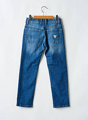 Jeans coupe slim taille normale taille ajustable bleu GUESS fille