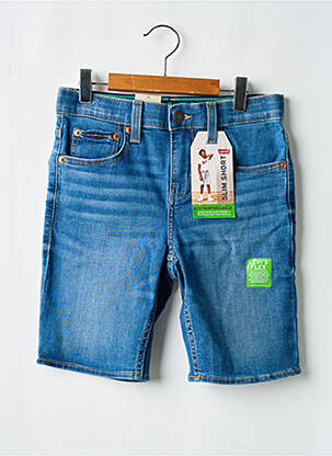 Short poches taille ajustable bleu LEVIS garcon