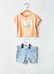 Ensemble short orange LEVIS pour fille seconde vue