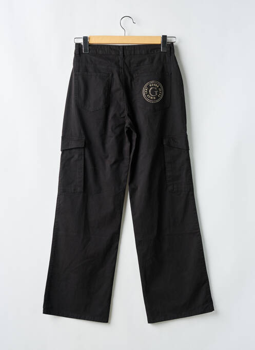 Pantalon cargo poches noir GUESS fille